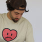 Model wearing Happy Home chocolate trucker hat — streetwear brand supports NAMI