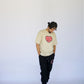Happy Home jet black sweatpants on model — limited drop no restock streetwear