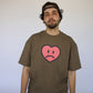 Happy Home wood tee on model — limited drop streetwear brand that donates to NAMI