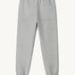 Happy Home centerpiece sweatpants heather gray back — mental health awareness streetwear
